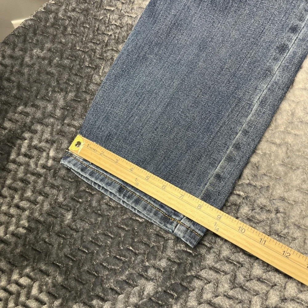 Wrangler Retro Jeans Mens 38x32 Blue Wash Slim Straight Casual Cowboy Denim